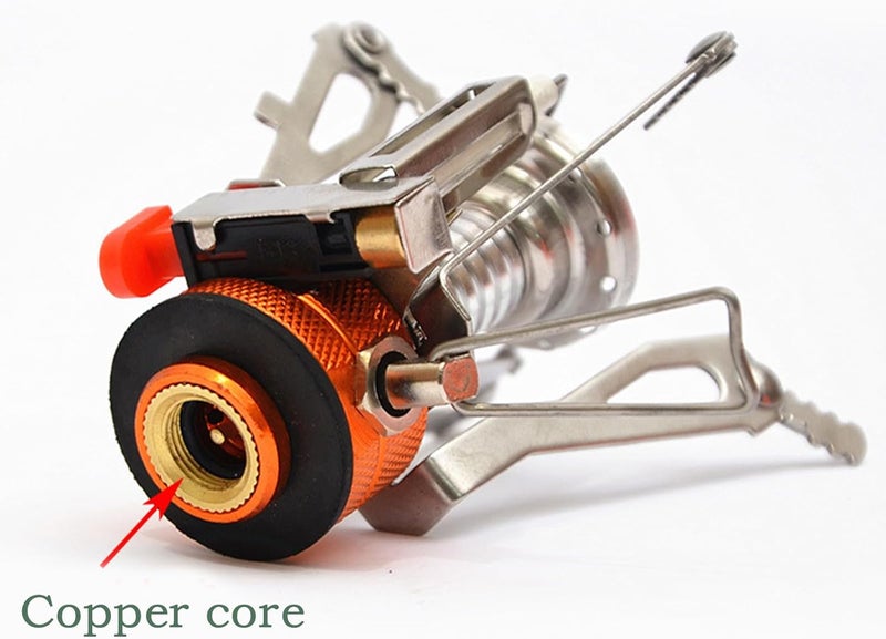 YCDMLJC Portable Camping Stove Backpacking Stove, Specialized Hiking Stove Camping Stove with Piezo Ignition Stable Support Wind-Resistance, Camp Stove for Outdoor cooking Camping Hiking Adventure Cooking - Image 3